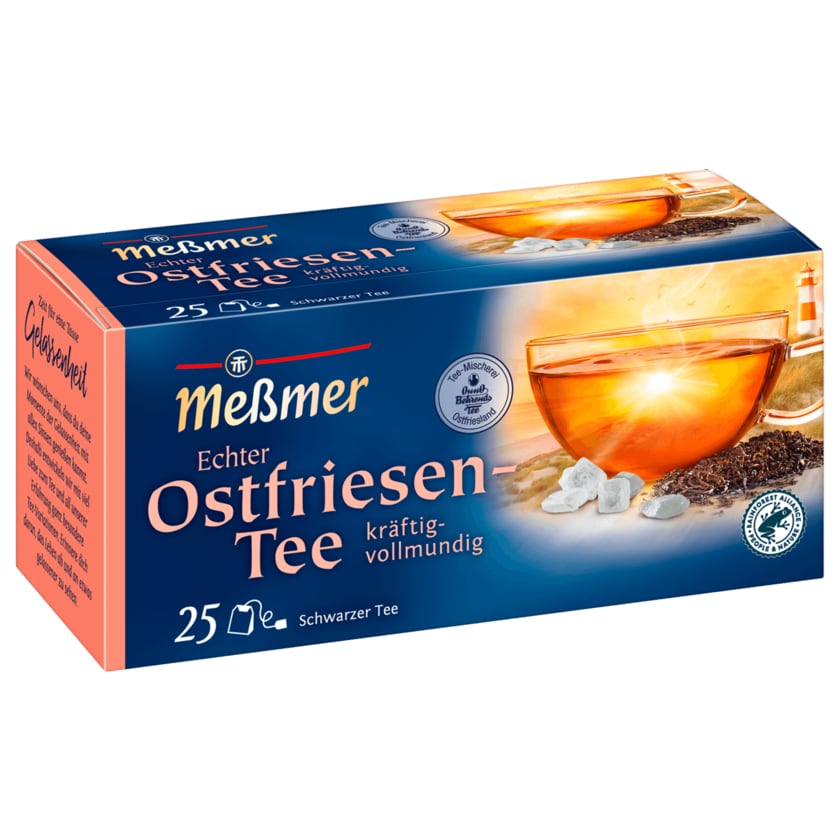 Meßmer Feinster Ostfriesen-Tee 37g, 25 Beutel